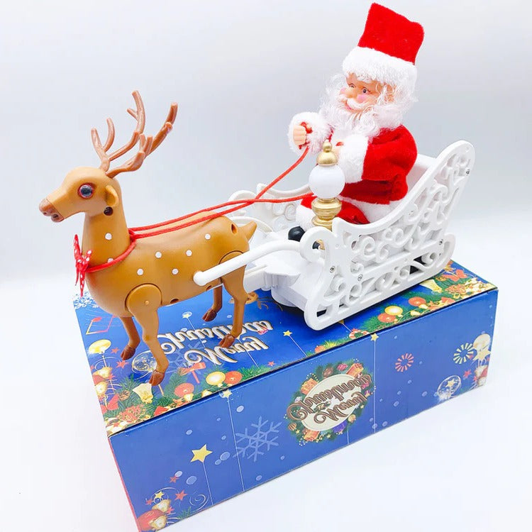 Klimmende Kerstman kerstdecoratie speelgoed