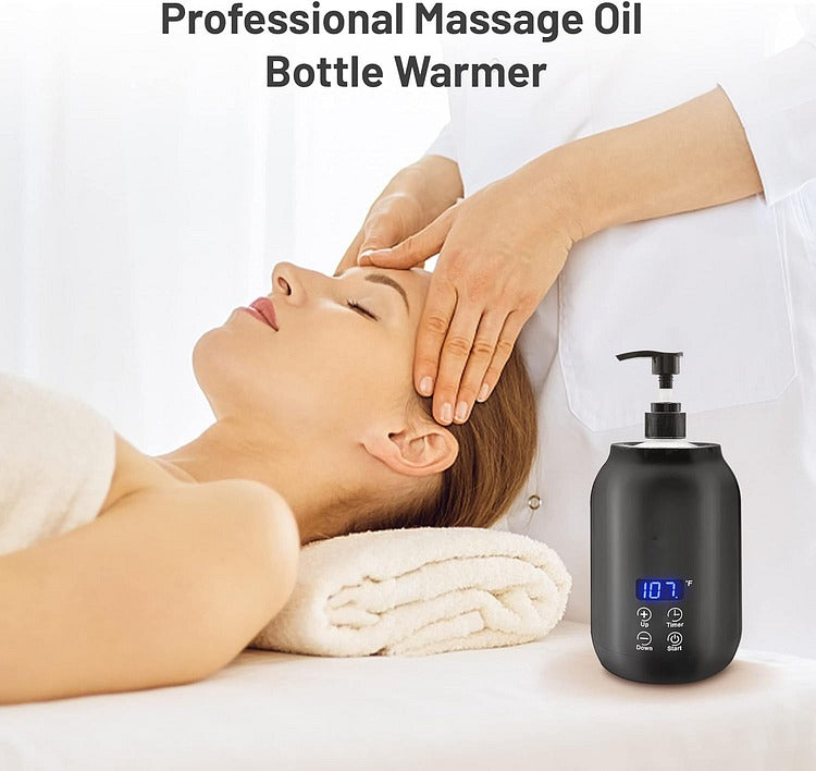 Massageolieverwarmer