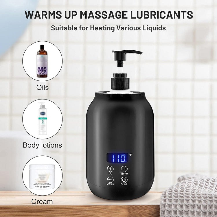 Massageolieverwarmer