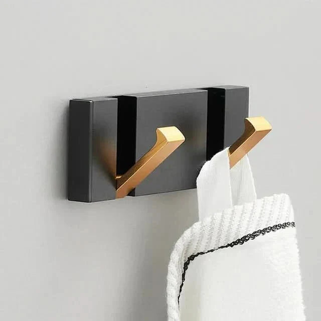 Flip-Up Aluminum Organizer Hanger for Entryway Bedroom Kitchen Closet Multi-Position Retractable Rack Mount System for Garments Linens Acces | Thomler