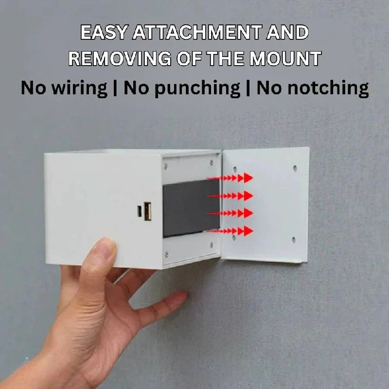 Magnetische Wandleuchte mit wiederaufladbarem Akku und einstellbarer Helligkeit