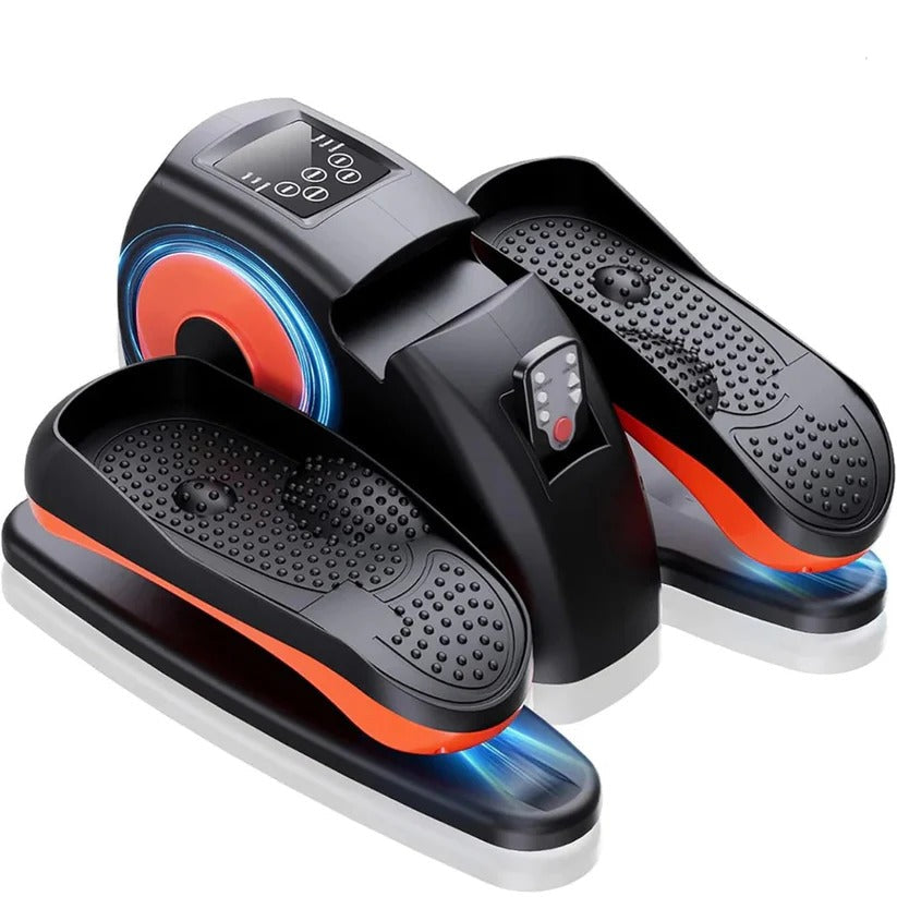 Elliptische trainer voor onder het bureau met afstandsbediening en lcd-scherm, 12 snelheidsniveaus