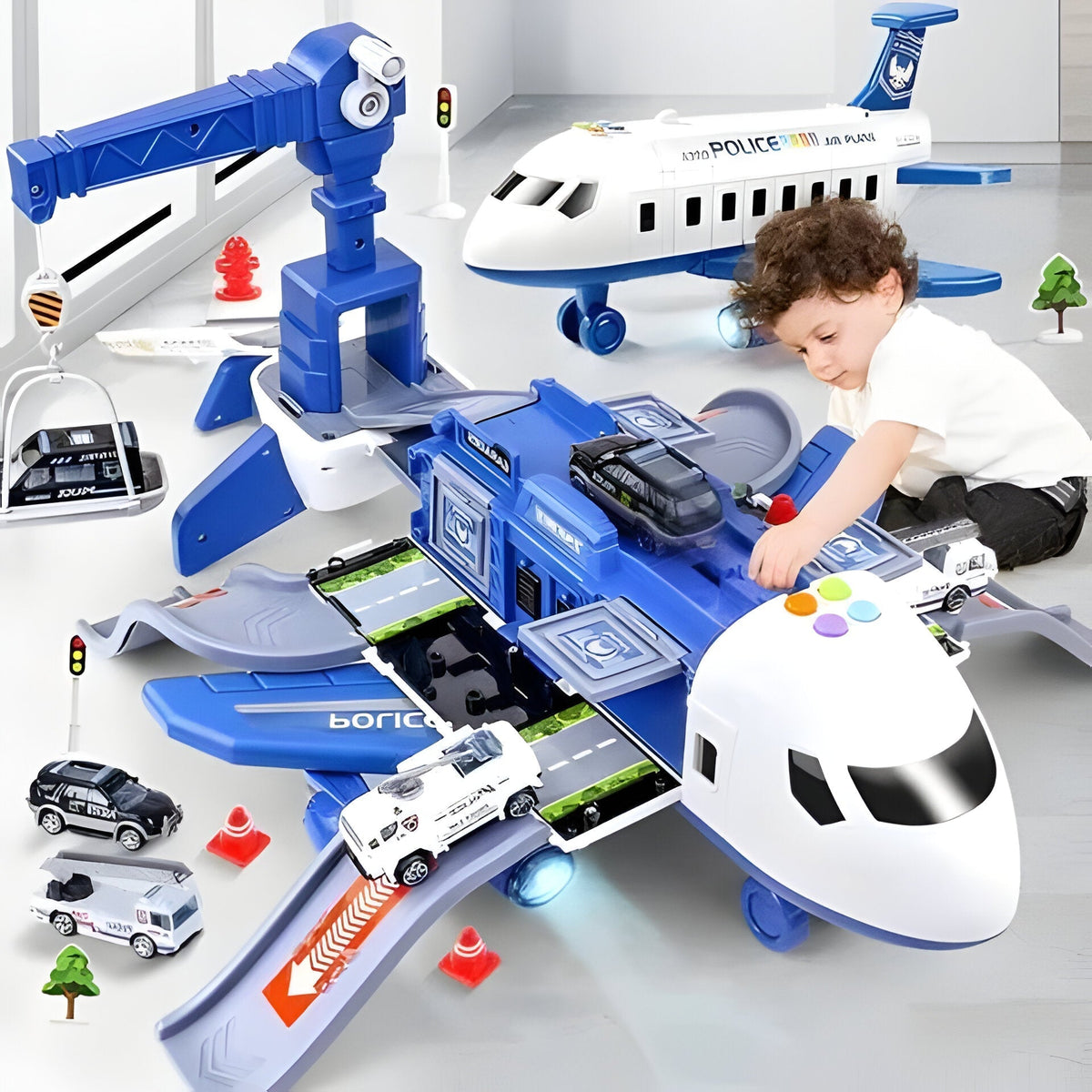 Set de juguetes de avión para niños