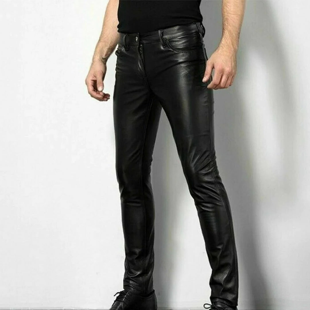 Lederjeans für Herren