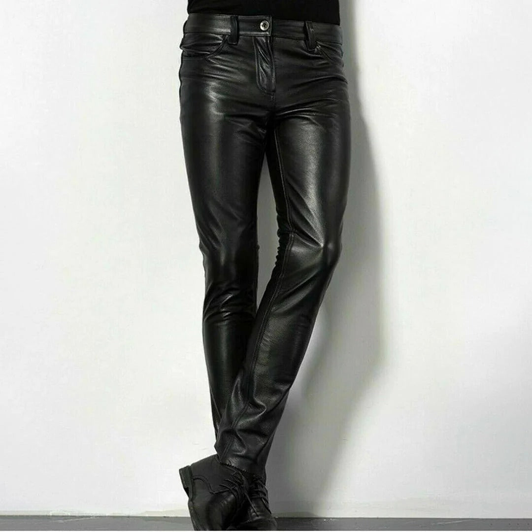 Lederjeans für Herren