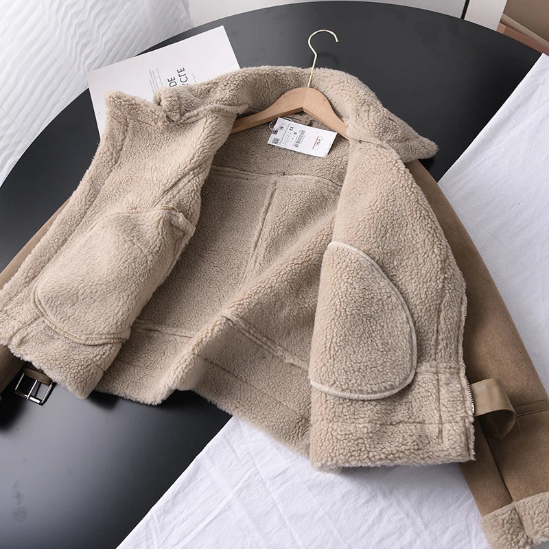 Lederjacke im Edge-Stil