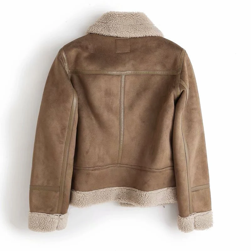 Lederjacke im Edge-Stil