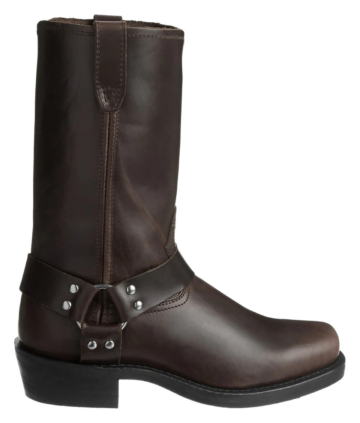 Herren-Harness-Stiefel in Schwarz – 11 Zoll Schafthöhe
