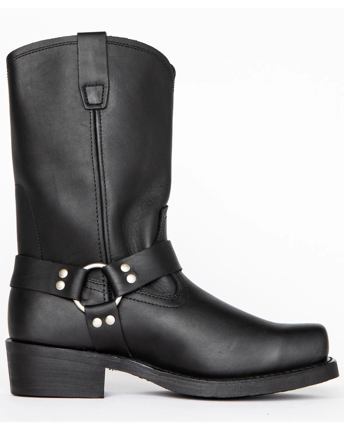 Herren-Harness-Stiefel in Schwarz – 11 Zoll Schafthöhe
