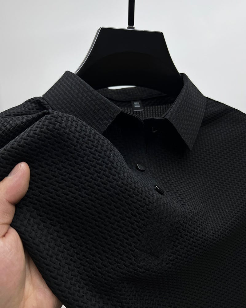 Herren-Mesh-Poloshirt