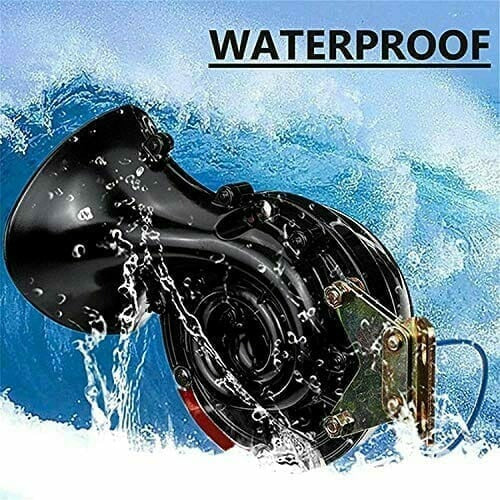 Luid treinhoorn met ingebouwde compressor en universele montage
