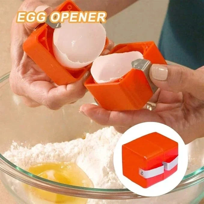 Eierkraker voor hardgekookte eieren, keukengereedschap voor snel en schoon eieren pellen, handige gadget voor ontbijt, salades en recepten | Thomler