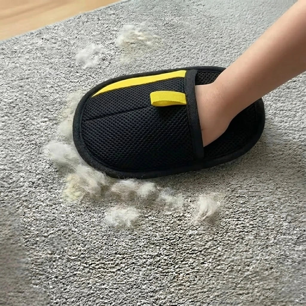 Herbruikbare stoffen haarhandschoen voor banken, tapijten en beddengoed – Ontwerp met gripvlak verwijdert vastzittend honden- en kattenhaar | Thomler