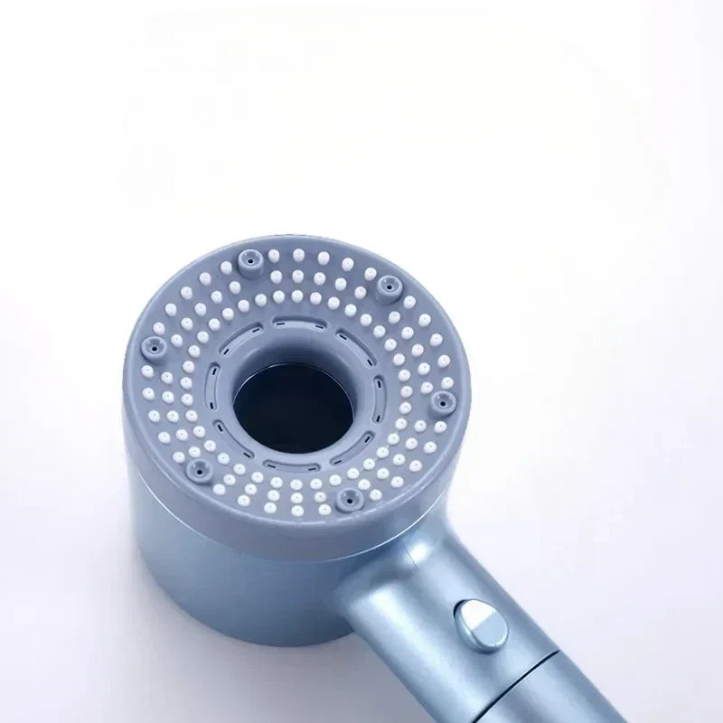 High-Pressure Handheld Shower Head with 5 Spray Patterns for Low Water Pressure Bathrooms