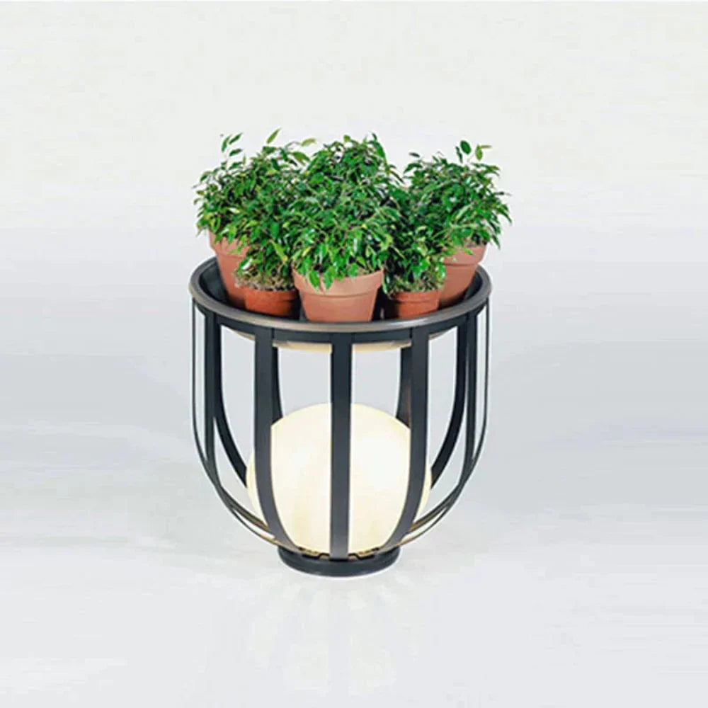 Solar tuinverlichting op een staak met bloemdesign voor paden en terrassen, 56 cm of 94 cm aluminium led-accentverlichting voor tuinlandschap, buitenloopbrug | Thomler