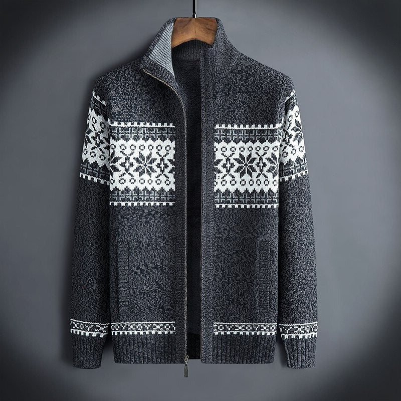 Warme fleece winterjassen voor heren