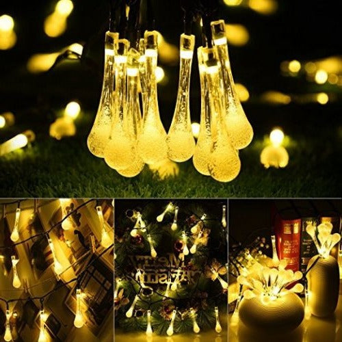 Solarbetriebene Lichterkette (4,8 m, 20 LEDs)