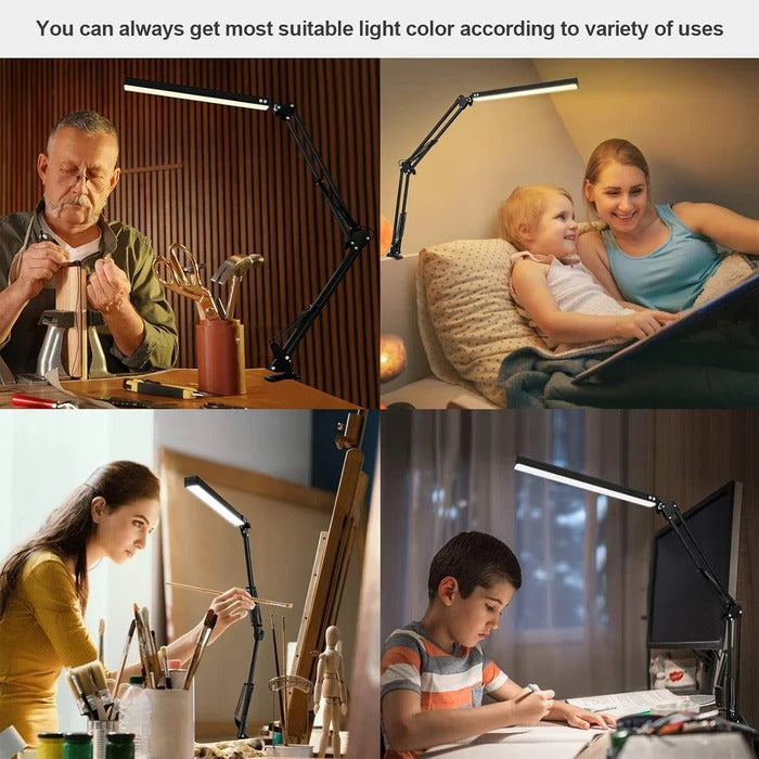 LED Desk Lamp with Clamp