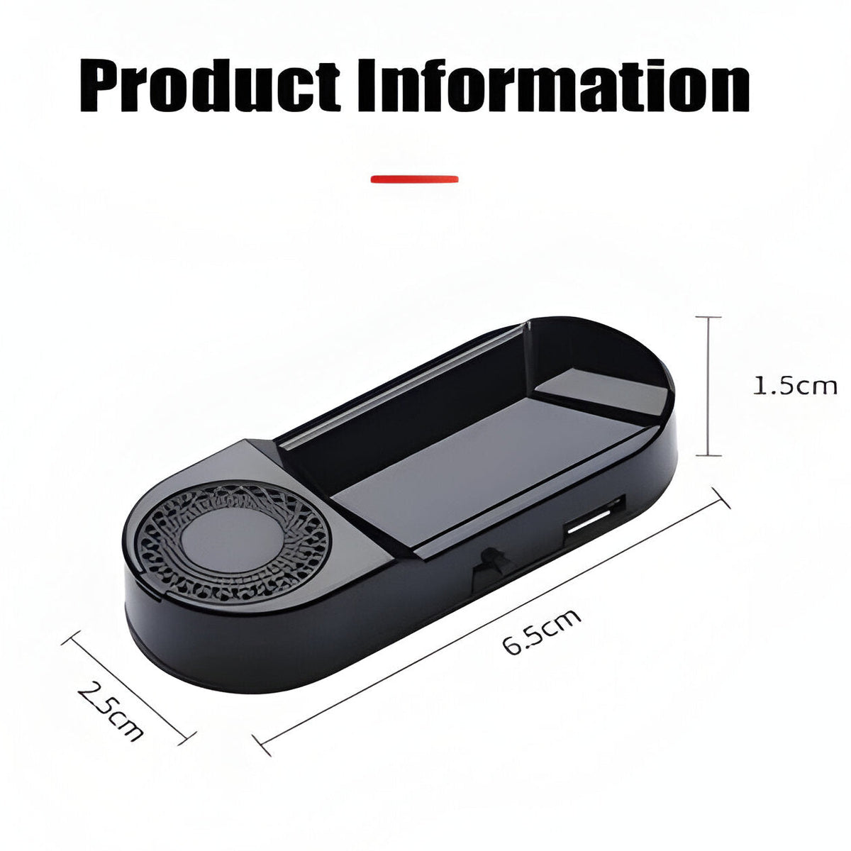 Laser Radar Detector with Solar Panels and LED Visibility Lights for Bikes