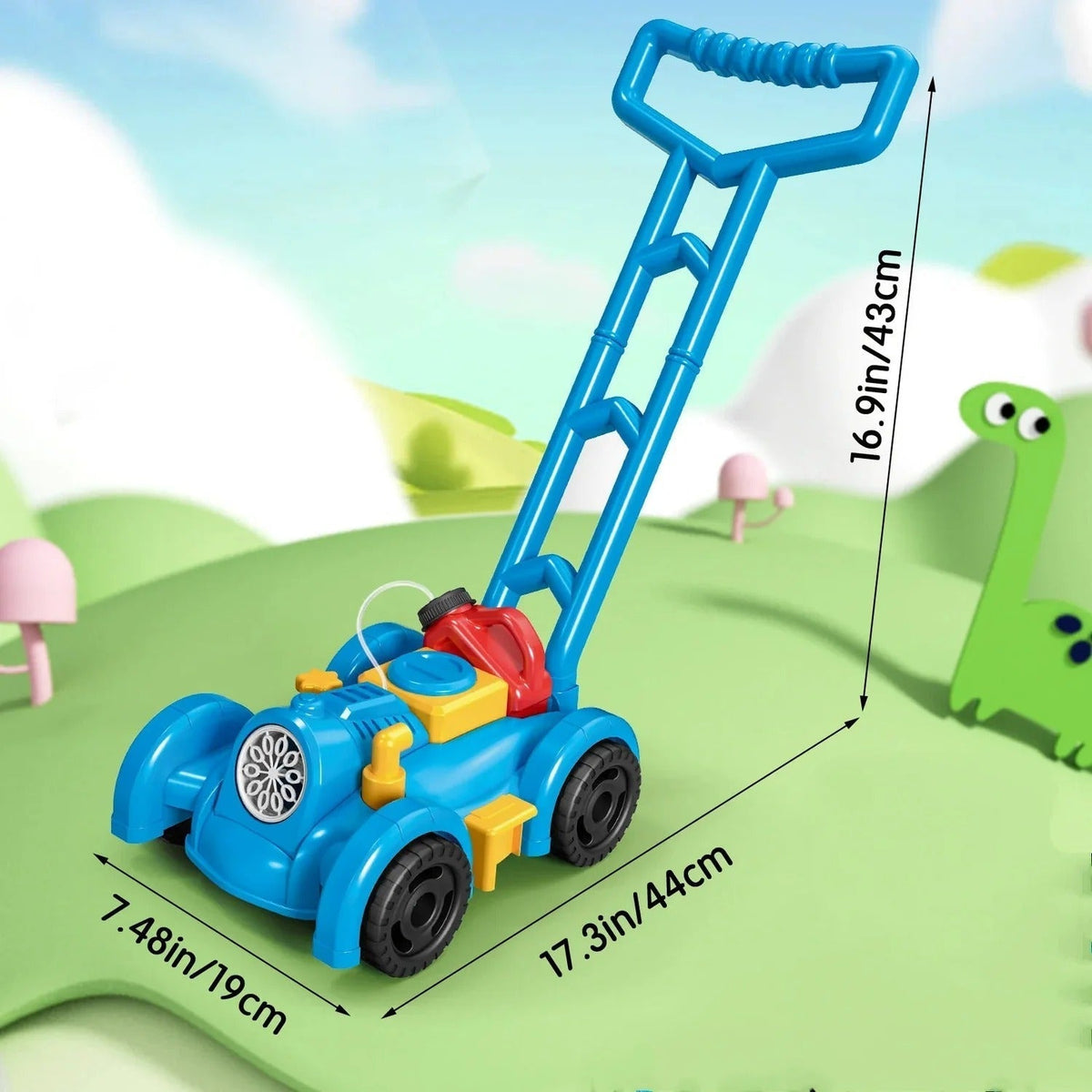 Bubble Lawn Mower Toy