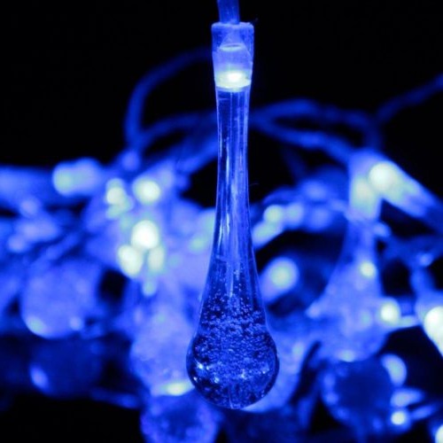 Solarbetriebene Lichterkette (4,8 m, 20 LEDs)