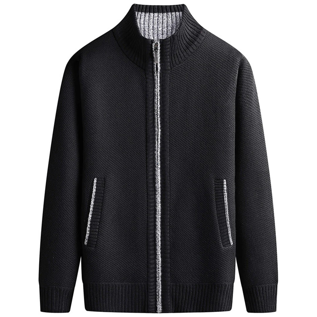 Chaleco elegante con cremallera para hombre