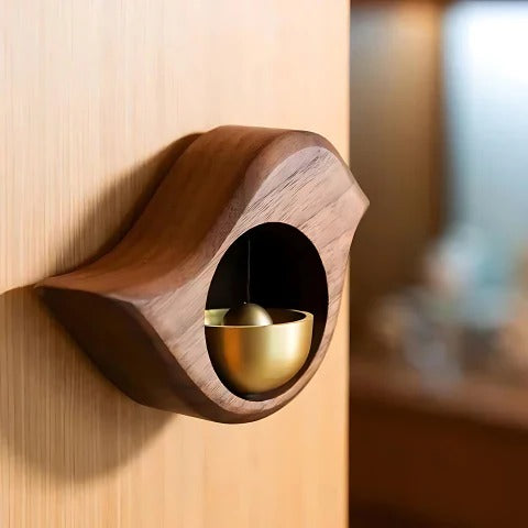 Akoestische deurbel met magnetische en zelfklevende bevestiging