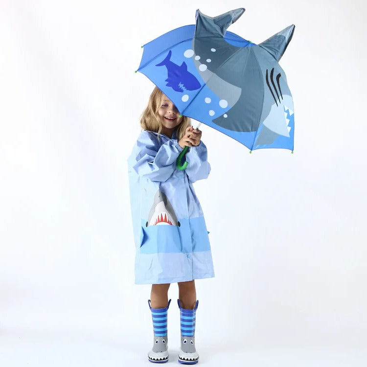 Regenboog-kinderparaplu met vrolijk design