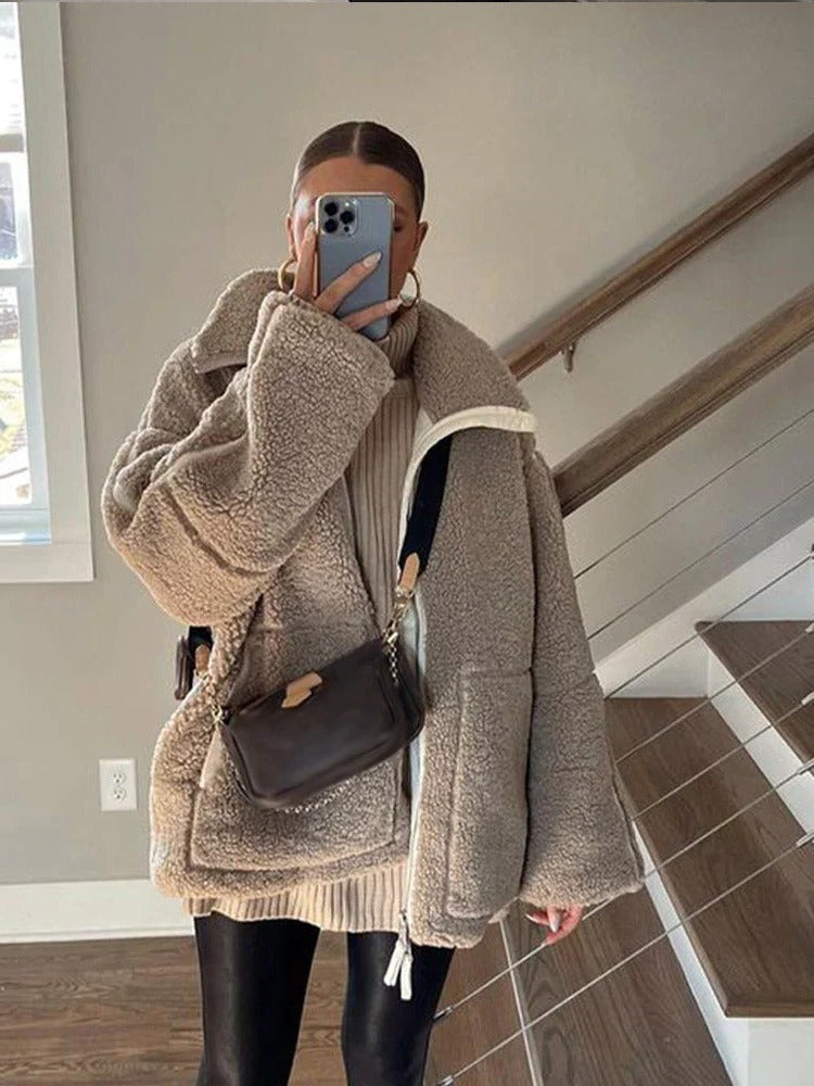 Lambswool Jacket For Women