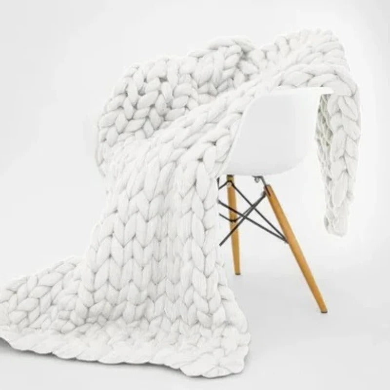 Weighted Throw Blanket – Cozy Year-Round Comfort in 5 Colors