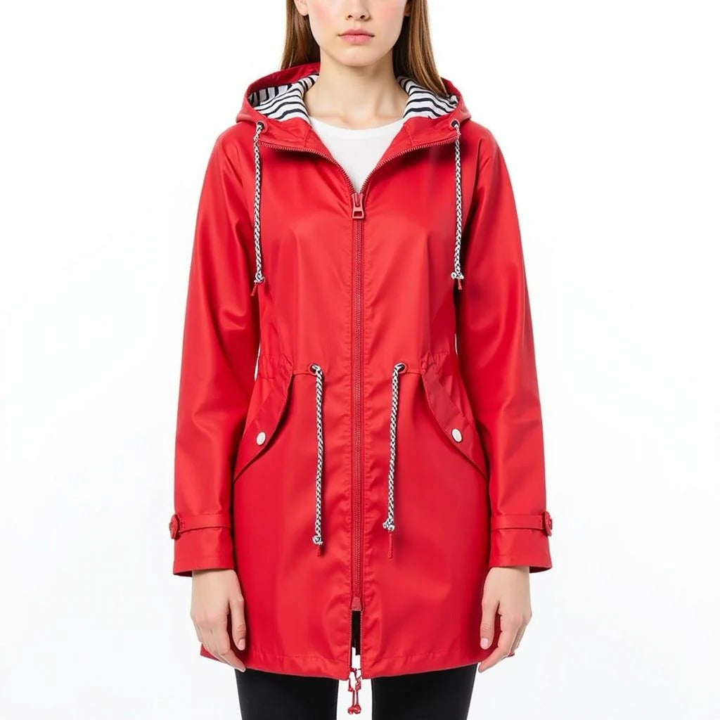 Langer, eleganter Mackintosh für Damen