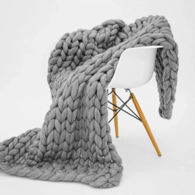 Weighted Throw Blanket – Cozy Year-Round Comfort in 5 Colors