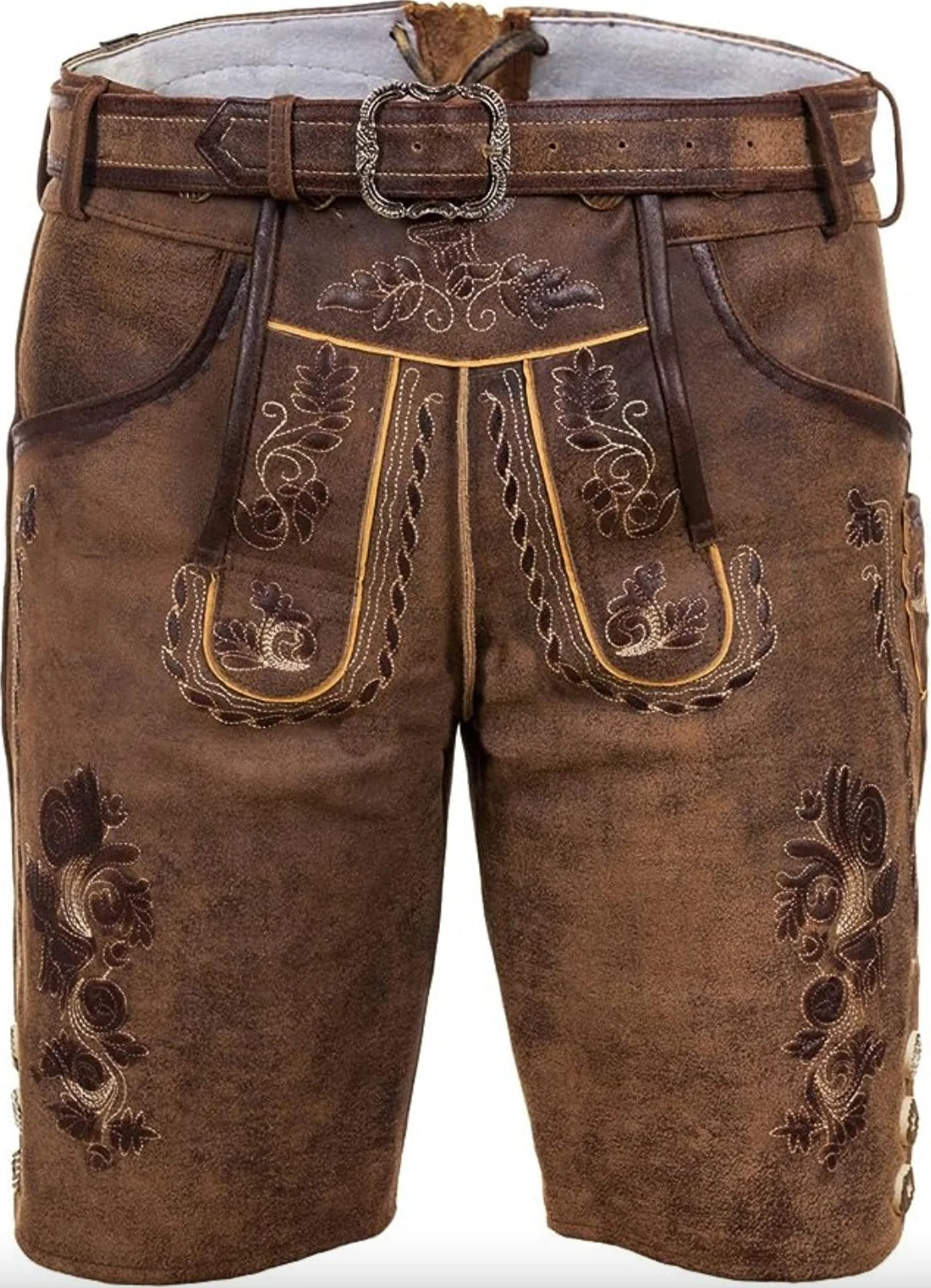 Hochwertige Echtlederhose für Herren