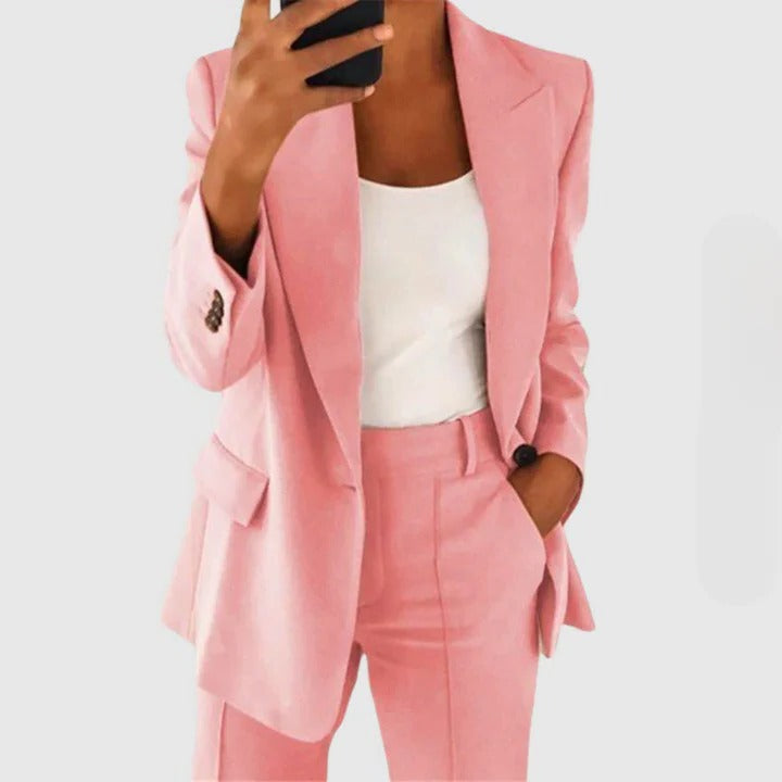 Elegantes Blazer-Set im stilvollen Design