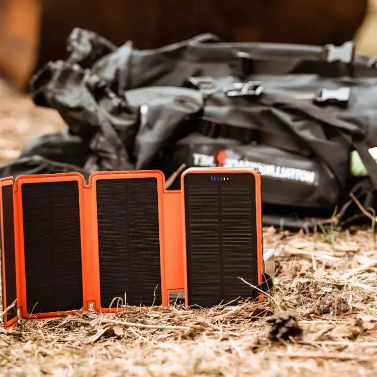 Power bank solar de alta capacidad para mayor autonomía