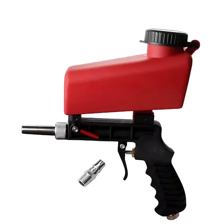 Air-Powered Abrasive Blaster with Steel Construction and 0.26 in Nozzle for Garage Workshop Auto Body Prep Corrosion Stripping | Thomler