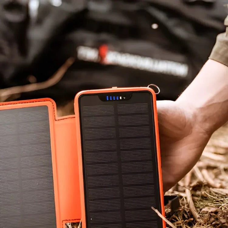 Power bank solar de alta capacidad para mayor autonomía