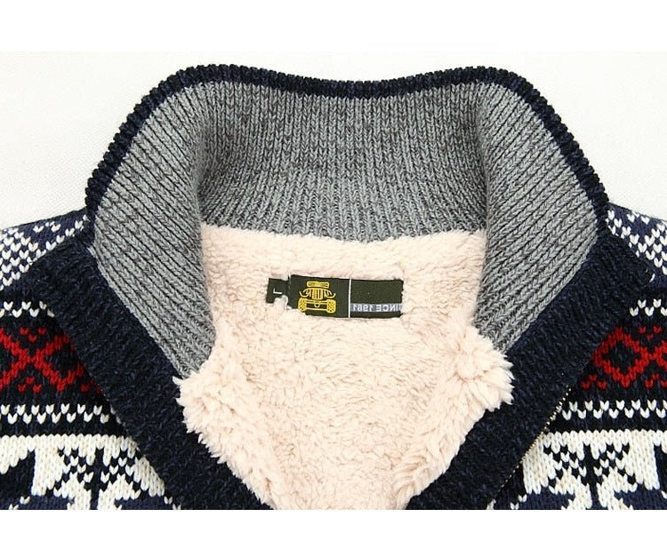 Warme fleece winterjassen voor heren
