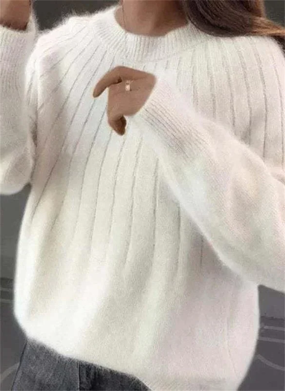 Weicher Strickpullover aus Kaschmir für Damen - Warm