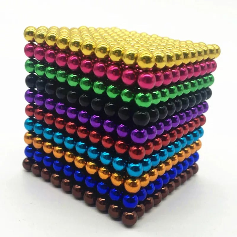 Magnetic Construction Spheres – Desk Building Toy for Adults 14+