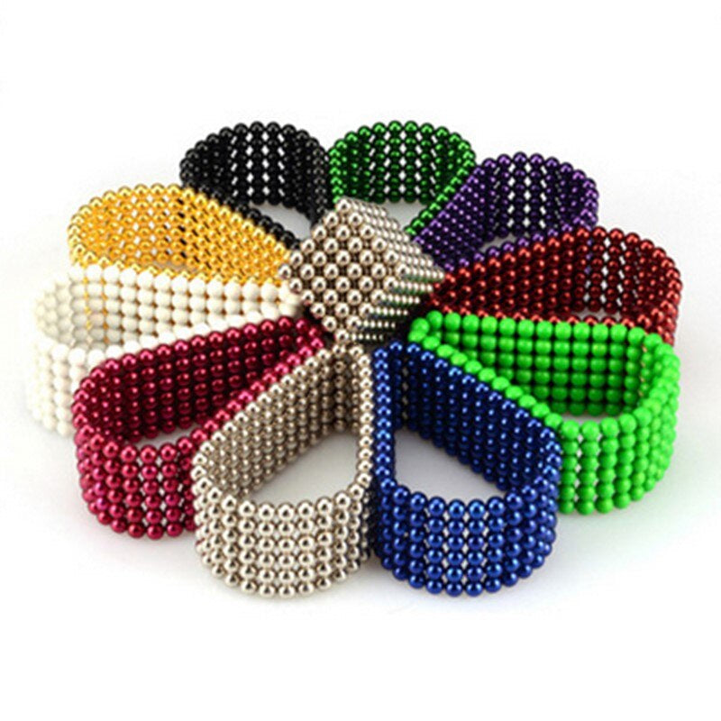 Magnetic Construction Spheres – Desk Building Toy for Adults 14+