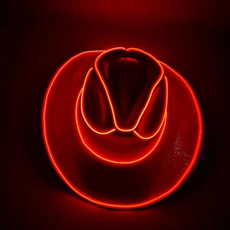 LED-cowboyhoed