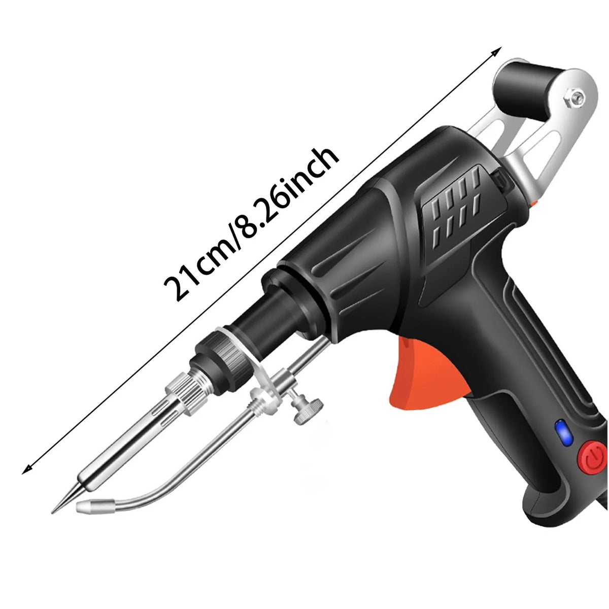 60W Electric Soldering Iron Kit for Electronics & Circuit Board Repair – Includes Stand, Tweezers & Solder Wire | Workshop Metal Joining Too | Thomler
