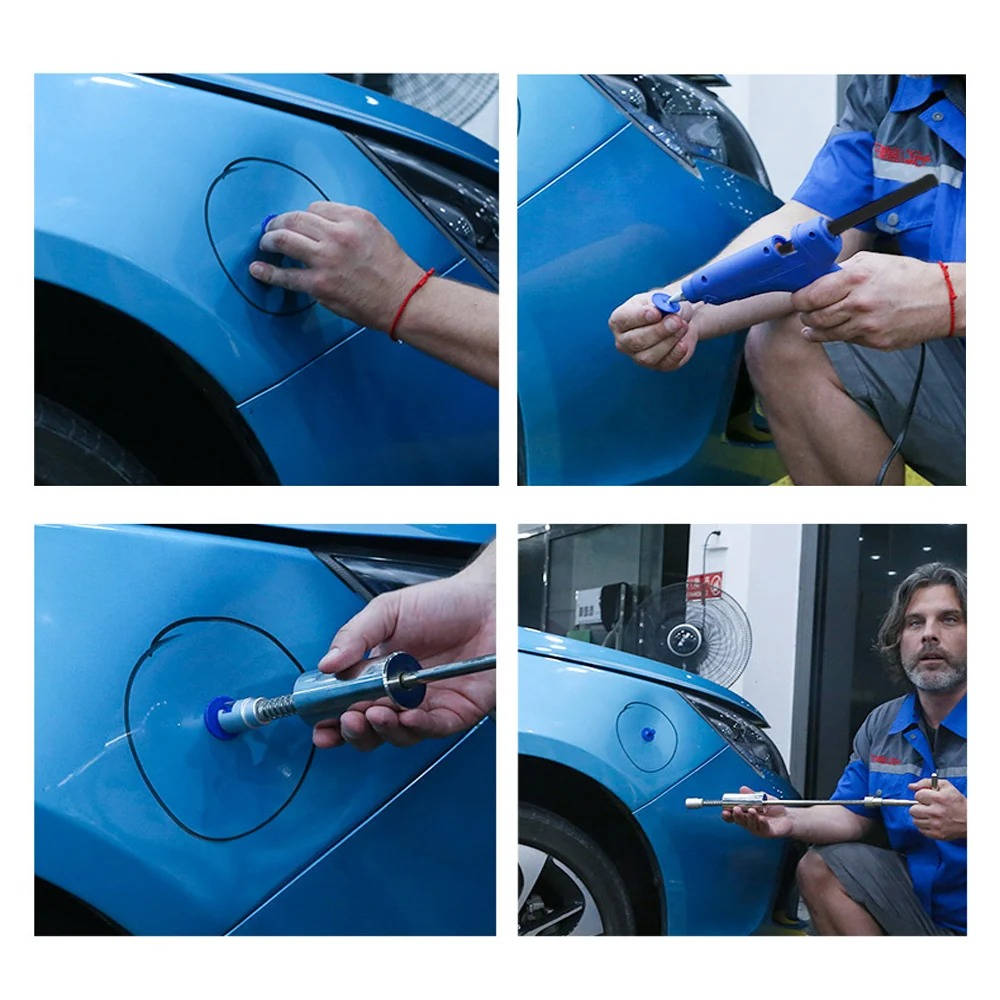 Einfaches DIY-Set zur Dellenentfernung, Werkzeug zur lackschonenden Karosseriereparatur