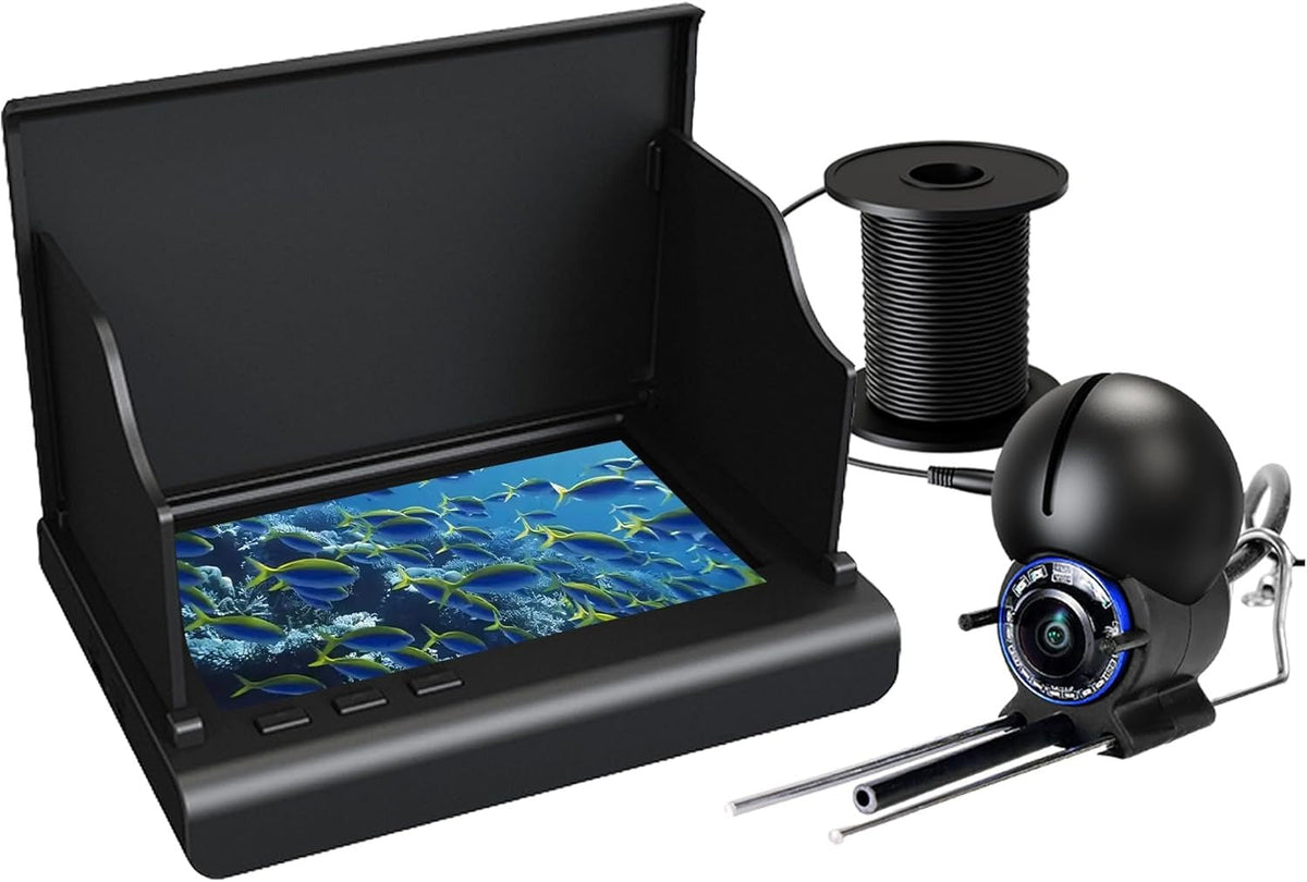 Tragbares Fischfinder-Unterwasser-Angelkamera-System mit 4,3-Zoll-LCD-Monitor
