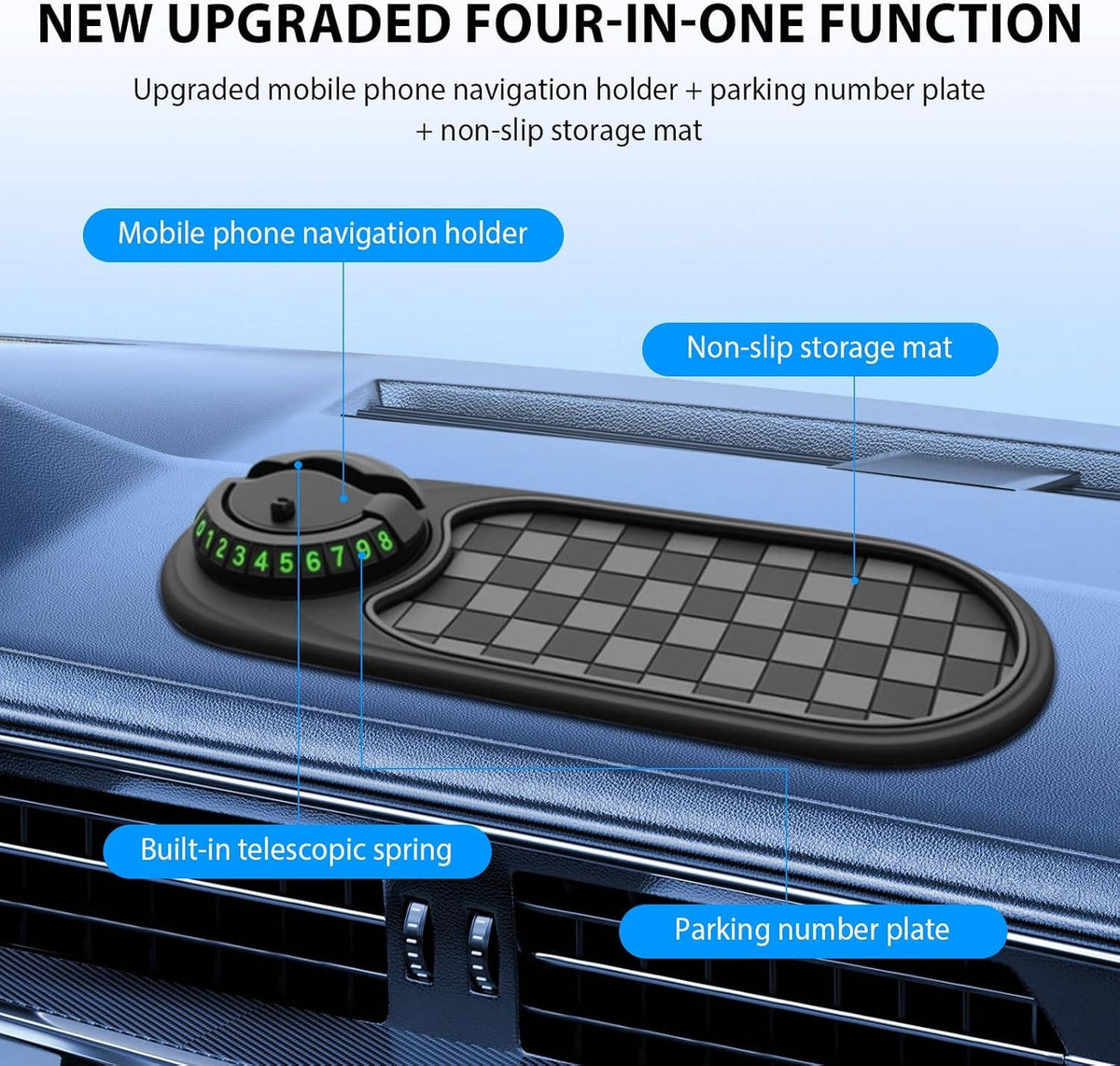 Universele telefoonhouder voor in de auto