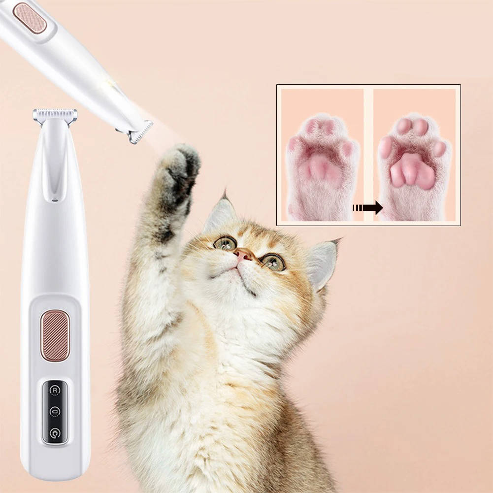 Trimmer voor kattenvacht