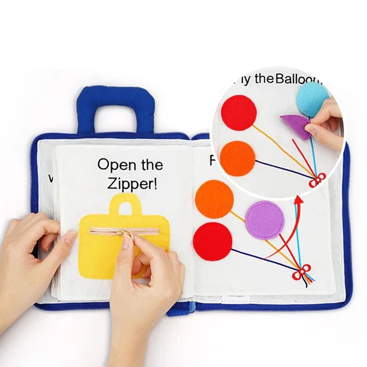 Libro Montessori para bebés de 1 año
