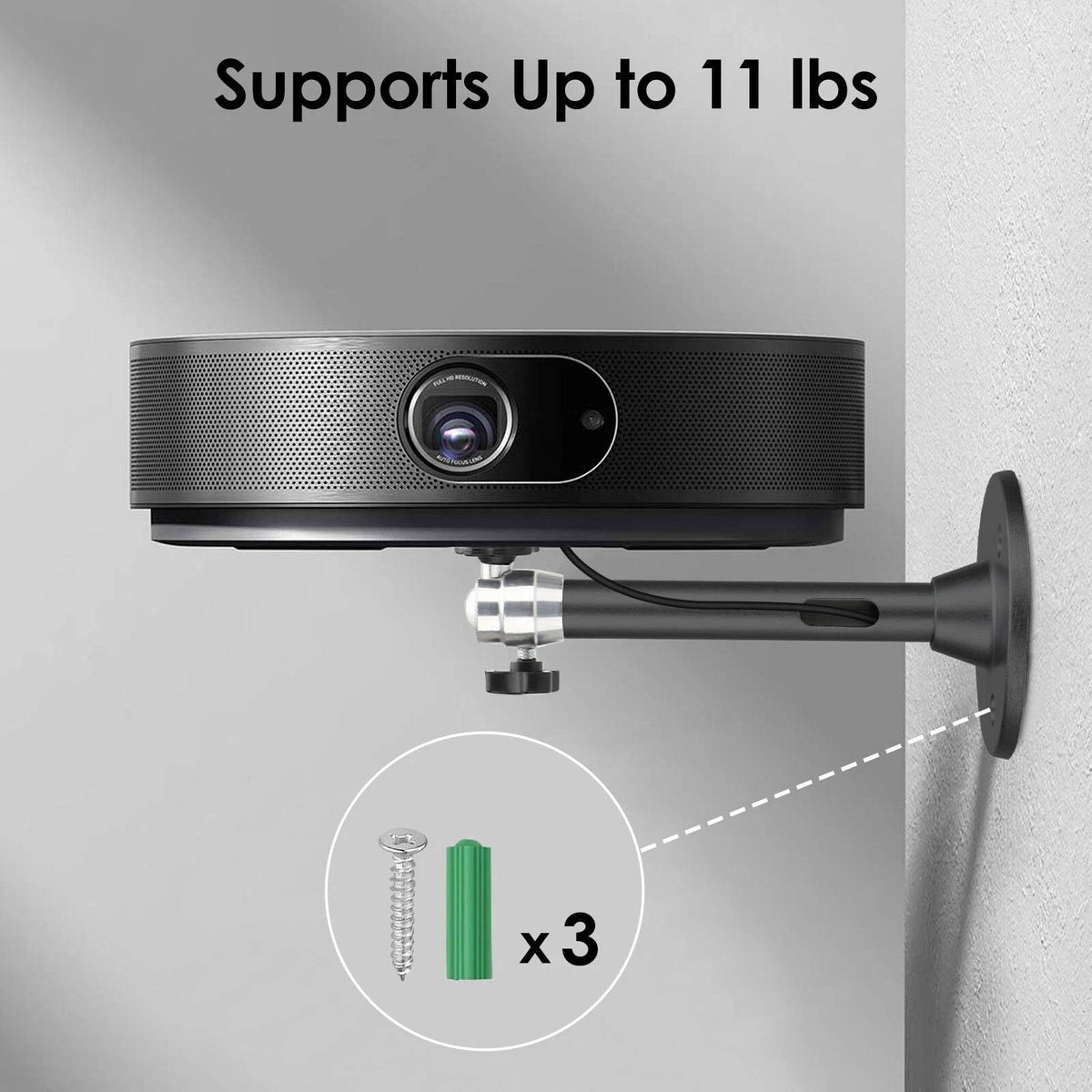 Universele plafondbeugel voor projector