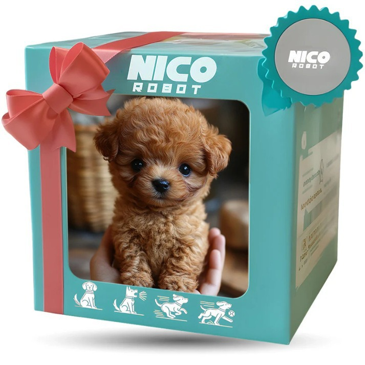 Cachorro de peluche interactivo, suave y con movimiento realista
